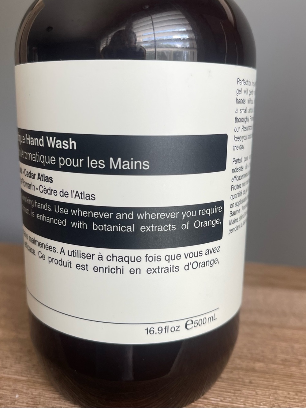 Aesop Resurrection Hand Wash & Balm Set | Citrus & Woody Duo NEW 16.9 Oz Luxury - Picture 7 of 10